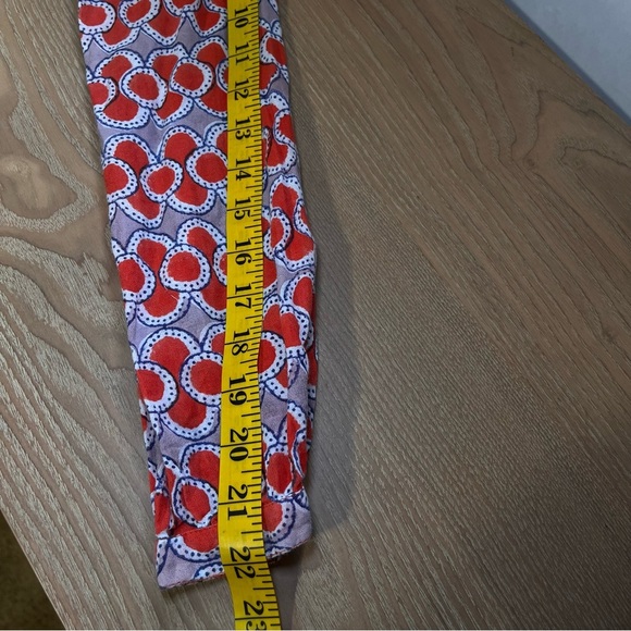 Roller Rabbit Calisto Zola Top Tunic Blouse Red Blue Boho Flowy Vacation Summer‎ - Picture 12 of 13